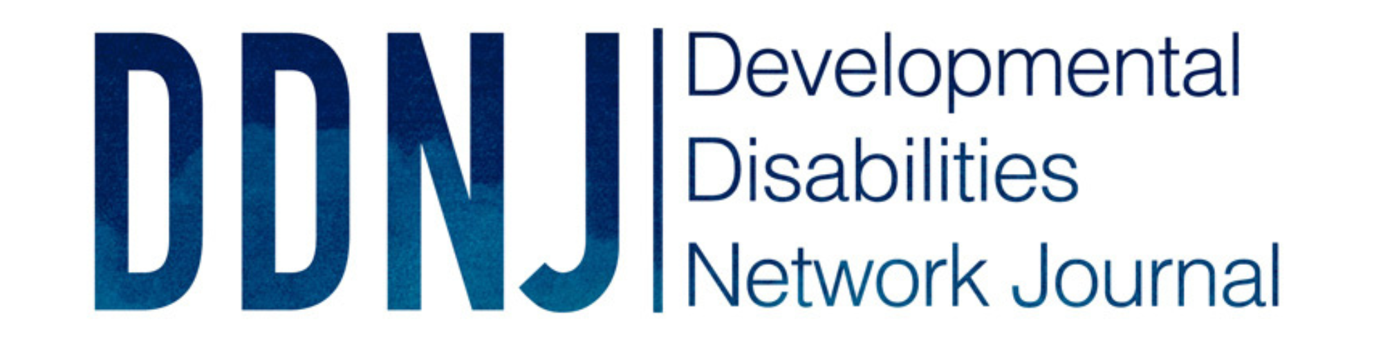 ddnj Developmental disabilities network journal banner