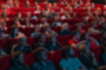 Photo of people in theater.